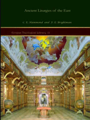 cover image of Ancient Liturgies of the East
